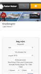 Mobile Screenshot of panterrejser.dk